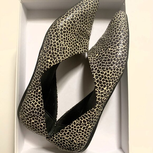 Pierre Hardy Leather D’Orsay Pointed Flats – Black/White, EU 39.5, Gently Used - Picture 2 of 5